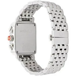 Michele | Accessories | Michele Deco Silver Mop Chrono 
